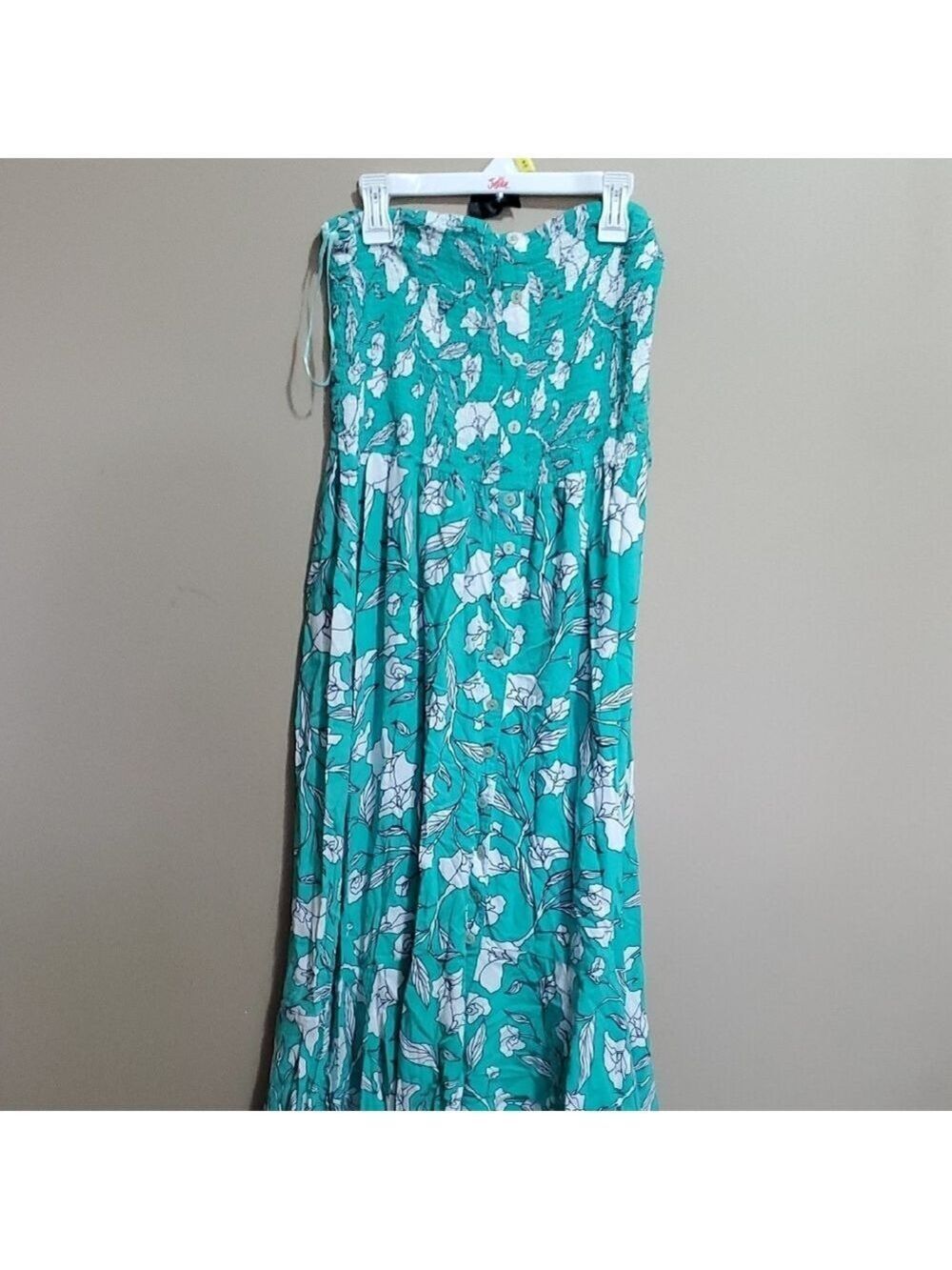 💥HOST PICK💥Lily Morgan Floral Green Maxi Skirt Size Large